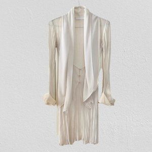 Marie Saint Pierre long shirt blouse small